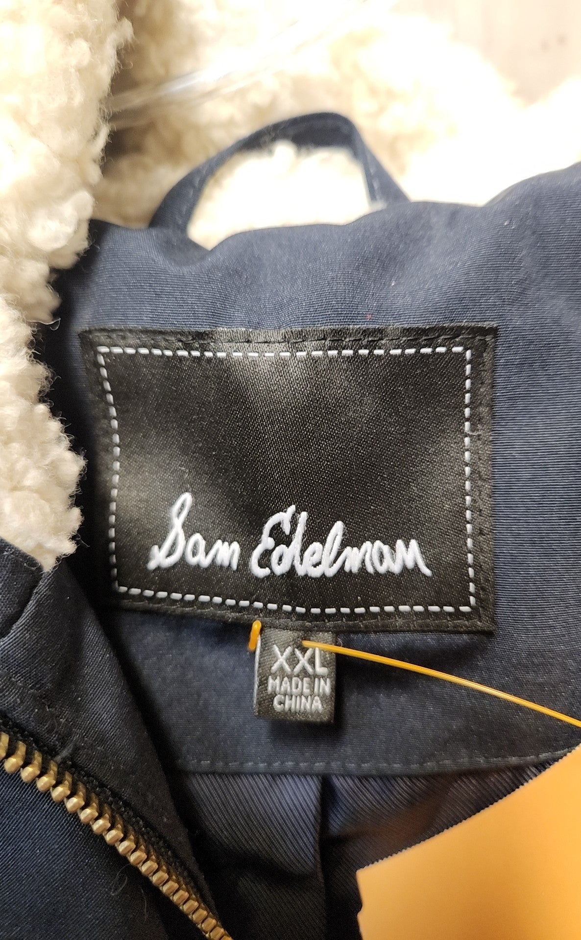 Sam Edelman Women's Size XXL Navy Coat