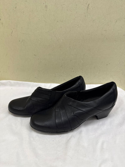 Clarks Women's Size 9-1/2 Black Pumps Shoes
