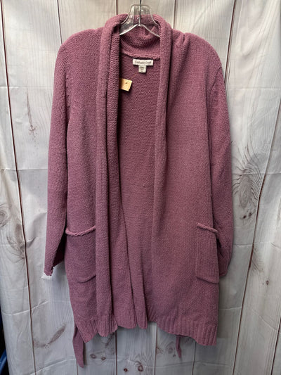 Coldwater Creek Women's Size 1X Pink Cardigan