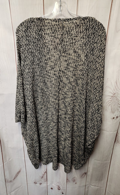 Painted Threads Women's Size M Black & Beige Cardigan
