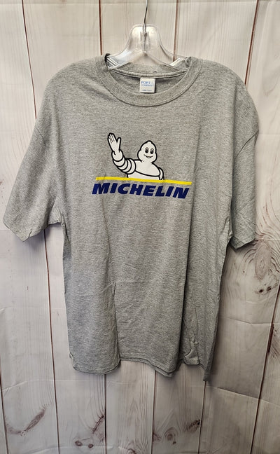 Port & Company Men's Size XL Gray Shirt
