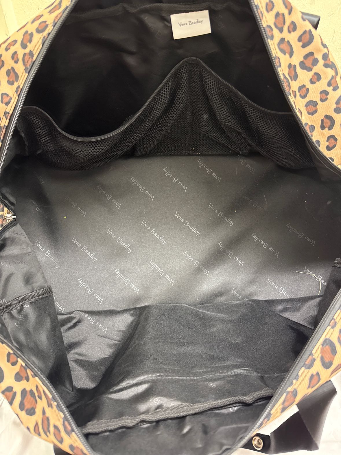Vera Bradley Leopard Print Luggage