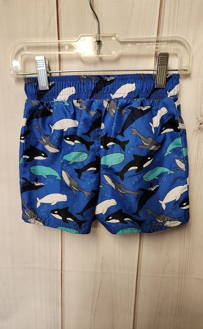Cat & Jack Boy's Size 2 Blue Swim Trunks
