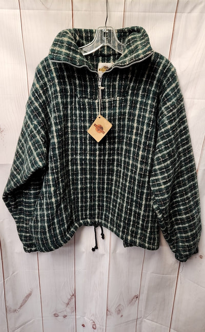NWT Earth Ragz Men's Size L Green Sweatshirt