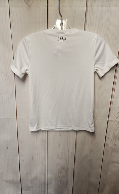 Under Armour Boy's Size 6 White Shirt