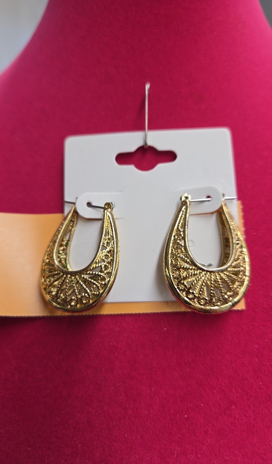 Gold Drop Earrings