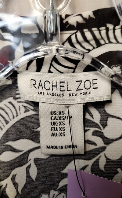 Rachel Zoe Women's Size XS Black Short Sleeve Top