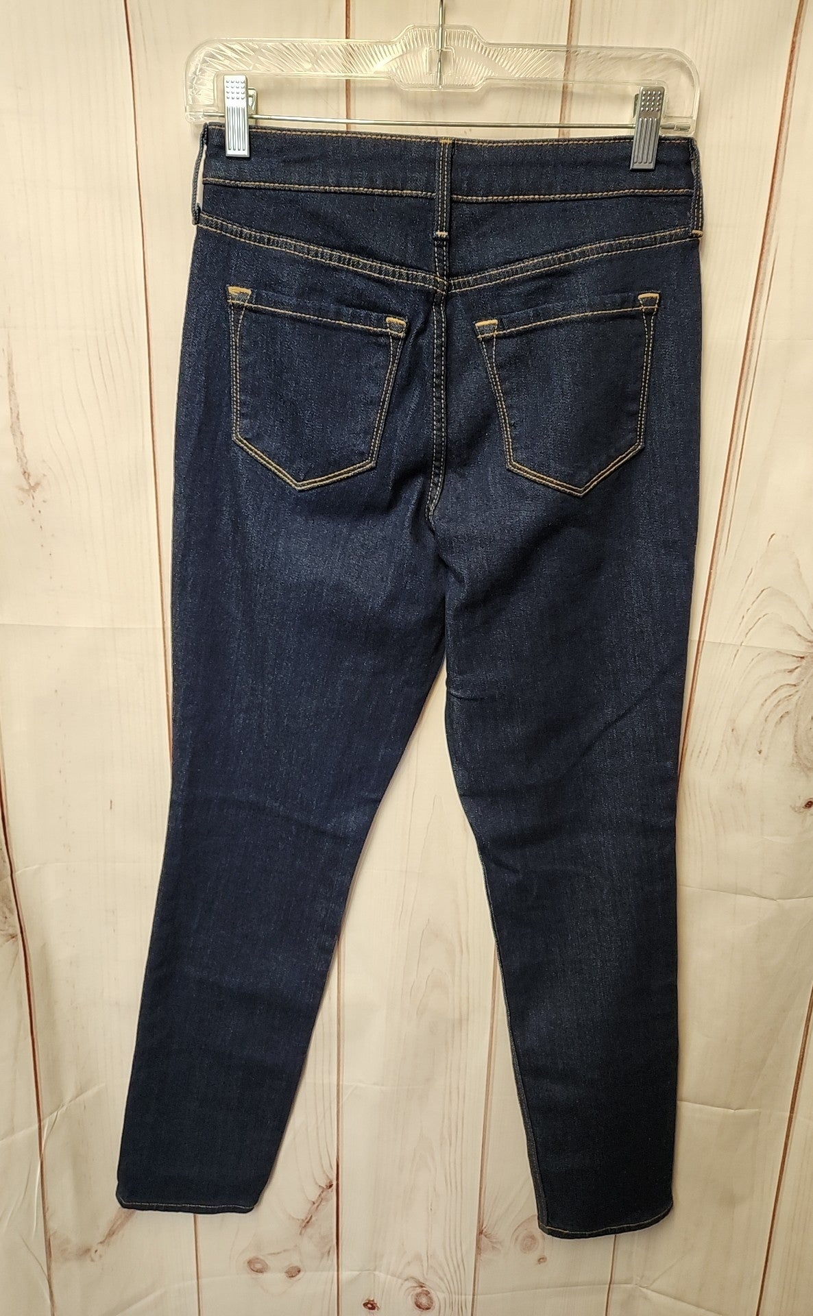 Old Navy Women's Size 27 (3-4) Blue Jeans High Rise Wow Straight