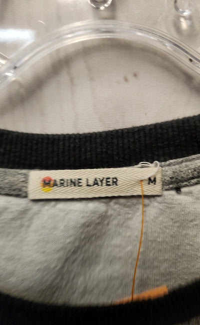 Marine Layer Men's Size M Gray Shirt