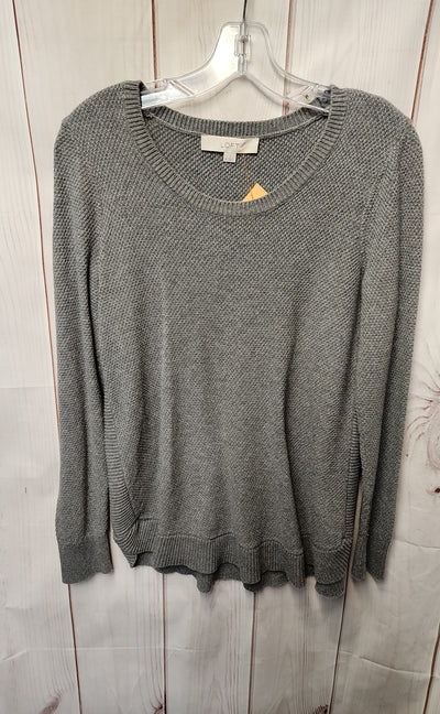 Loft Women's Size M Gray Sweater