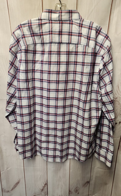Untuckit Men's Size XL Blue Shirt