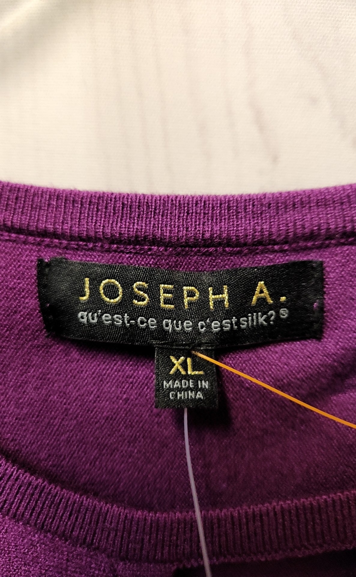 NWT Joseph A Women's Size XL Purple Sweater