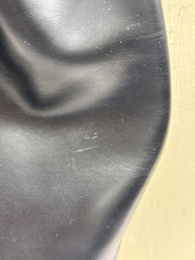 Dooney & Bourke Black Leather Drawstring Bucket Purse Bag