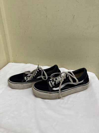 Vans Men's Size 8-1/2 Black Sneakers Shoes