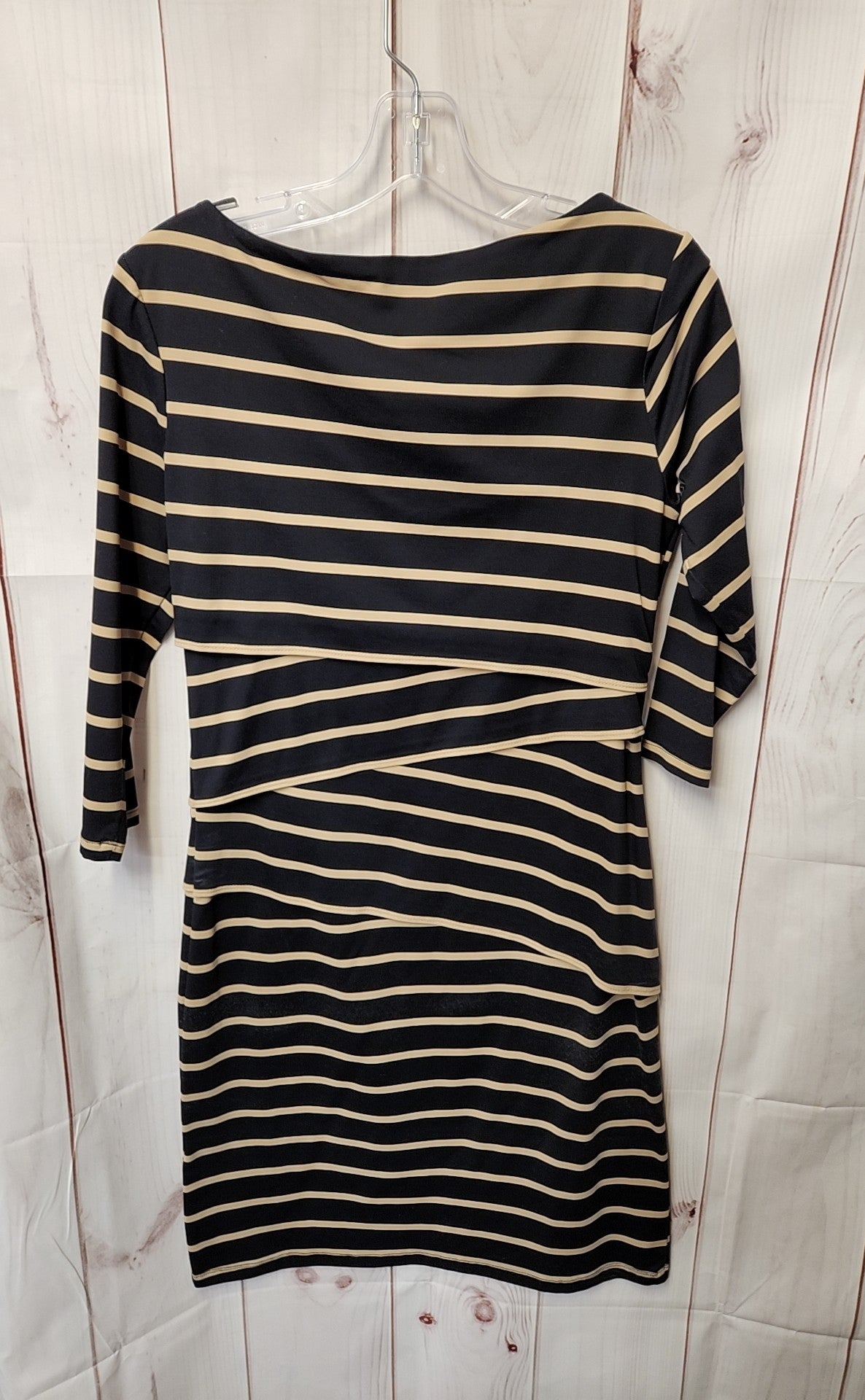 J McLaughlin Women's Size S Black & Brown Dress