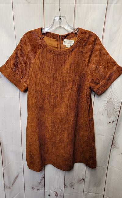 Loveriche Women's Size S Brown Corduroy Dress