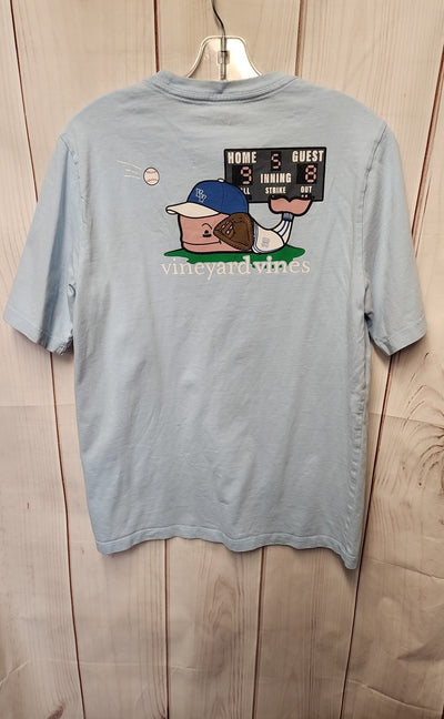 Vineyard Vines Boy's Size 16 Blue Shirt