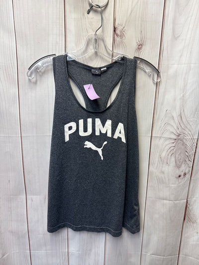 Puma Women's Size M Gray Sleeveless Top