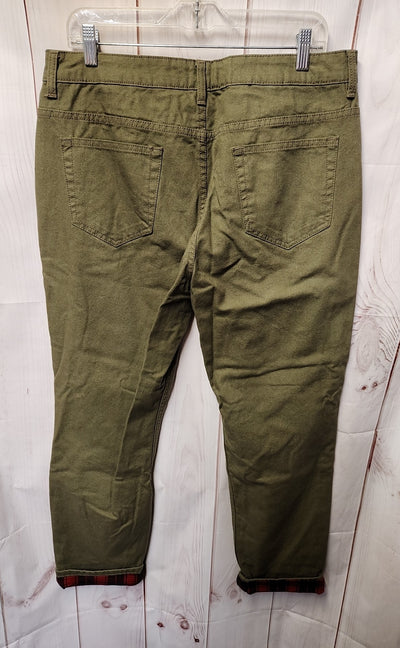 NWT Bit & Bridle Women's Size 16 Olive Green Pants