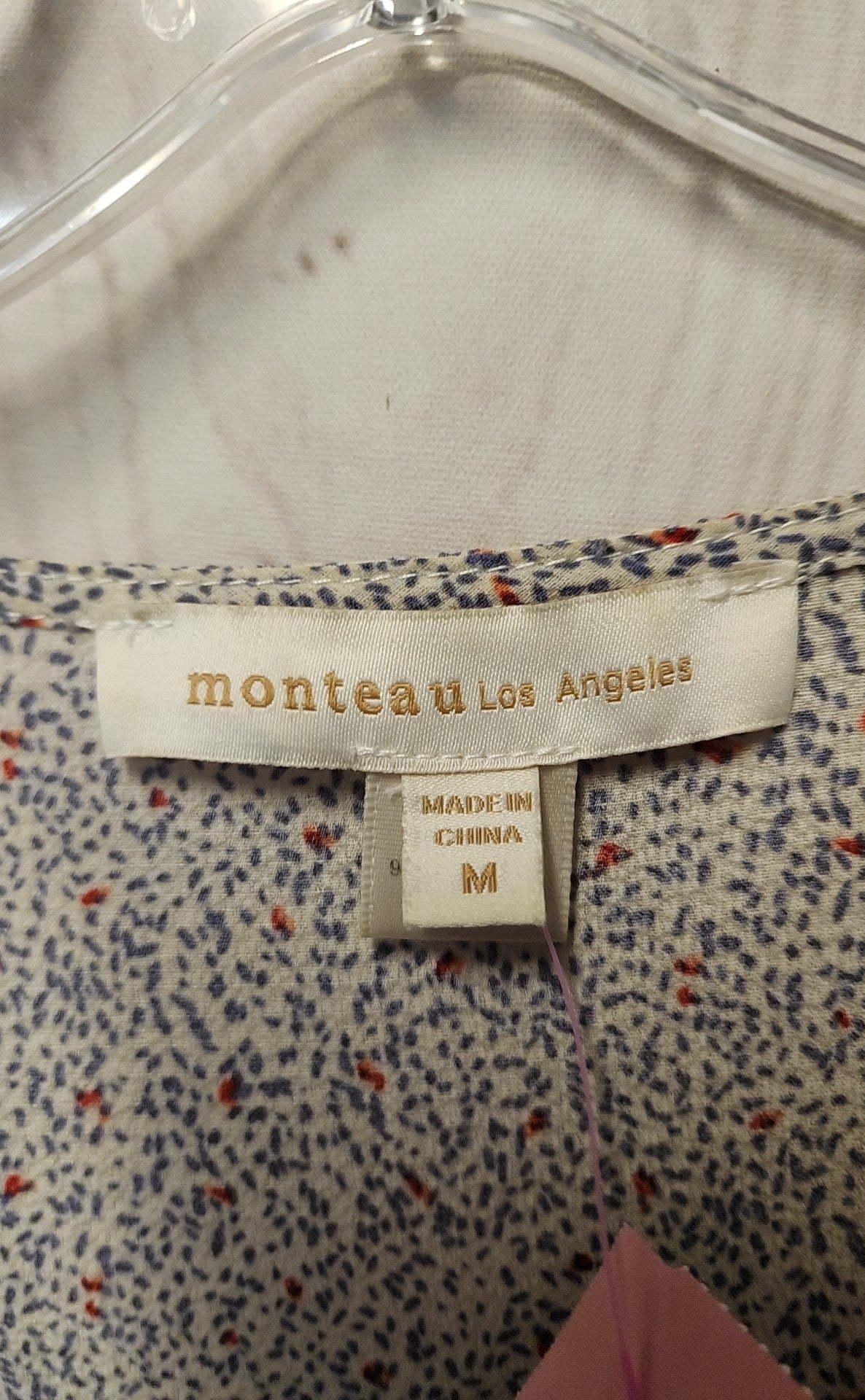 Monteau Women's Size M Blue Dress
