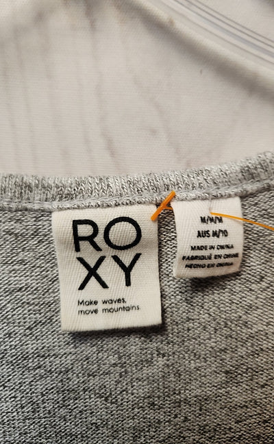 Roxy Women's Size M Gray & Blue Sweater