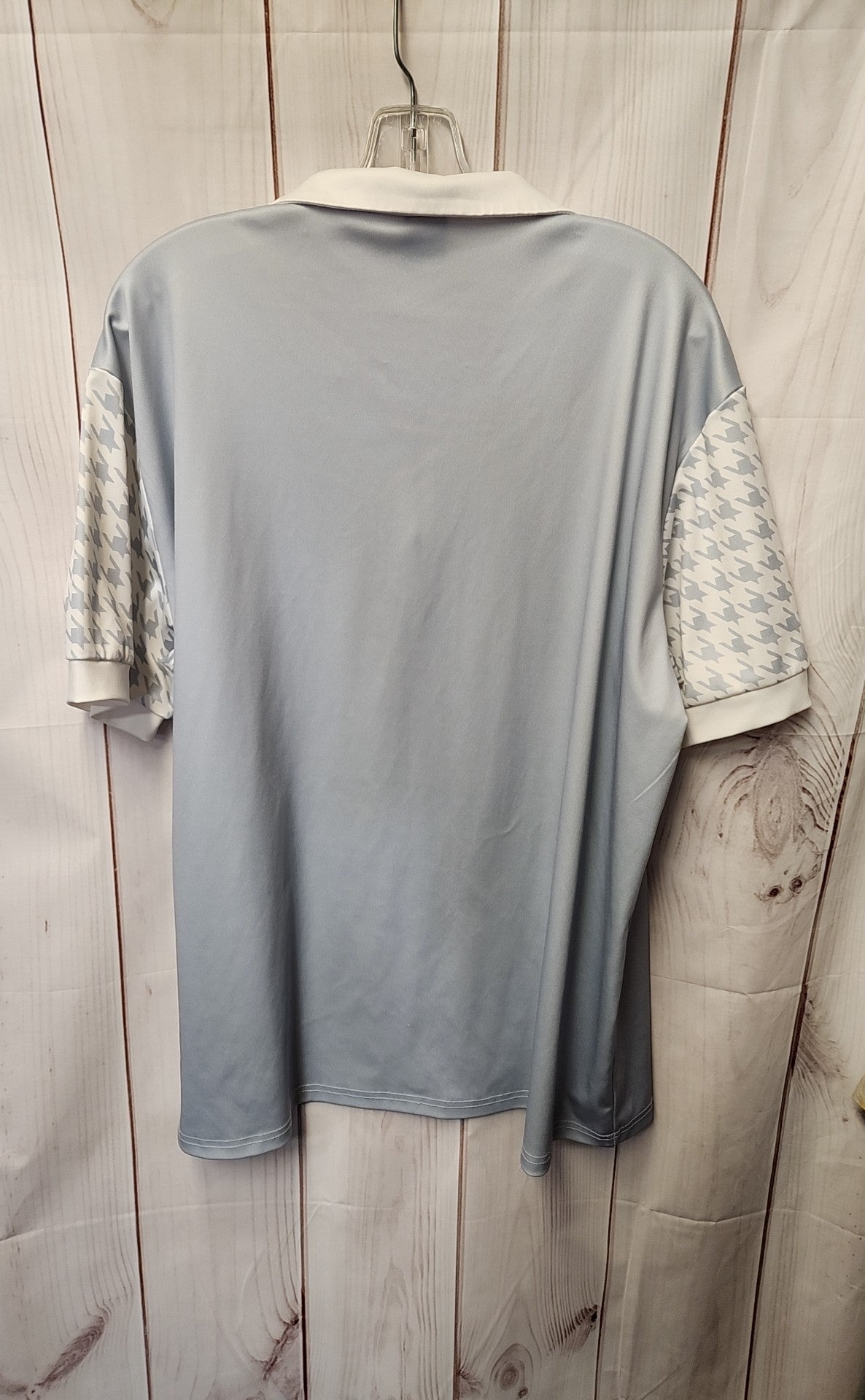 Harddaddy Men's Size XL Blue & White Shirt