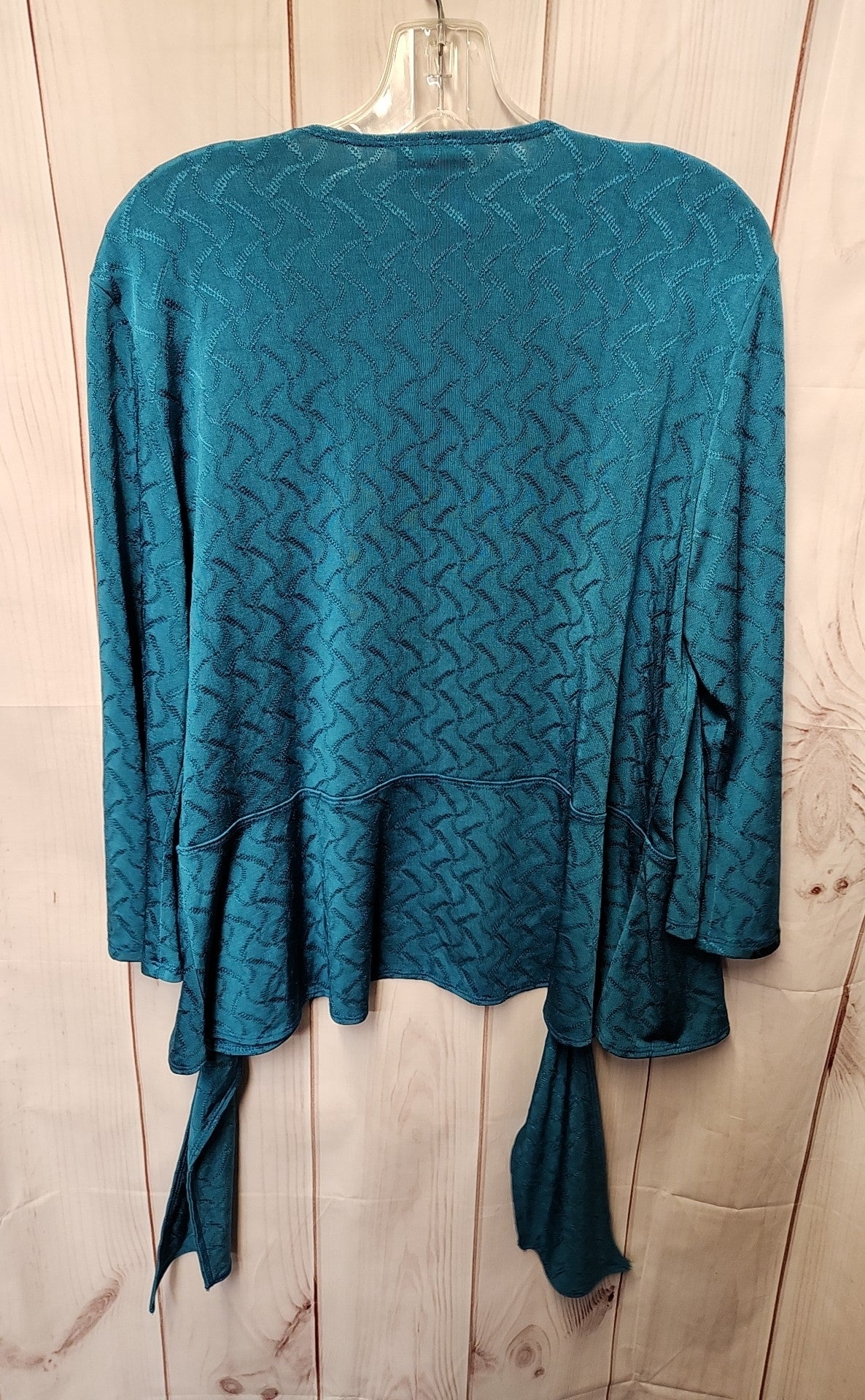 Chico's Women's Size 2 = US L Teal Cardigan