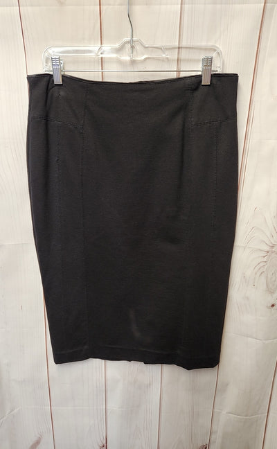 White House Black Market Women's Size 10 Black Skirt