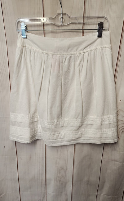 Loft Women's Size 0 White Skirt