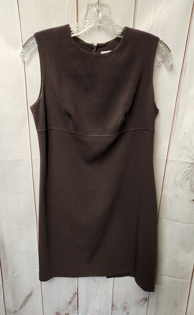 Ann Taylor Women's Size 6 Petite Brown Dress