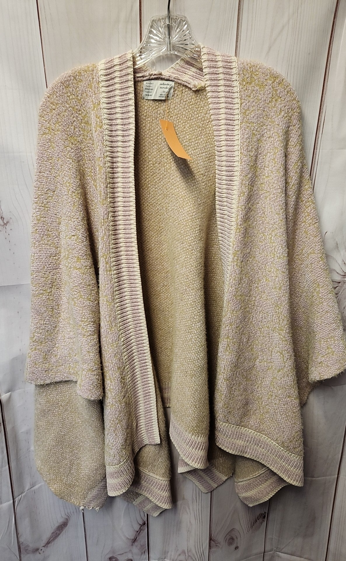 Saturday Sunday Women's Size One Size Pink Cardigan