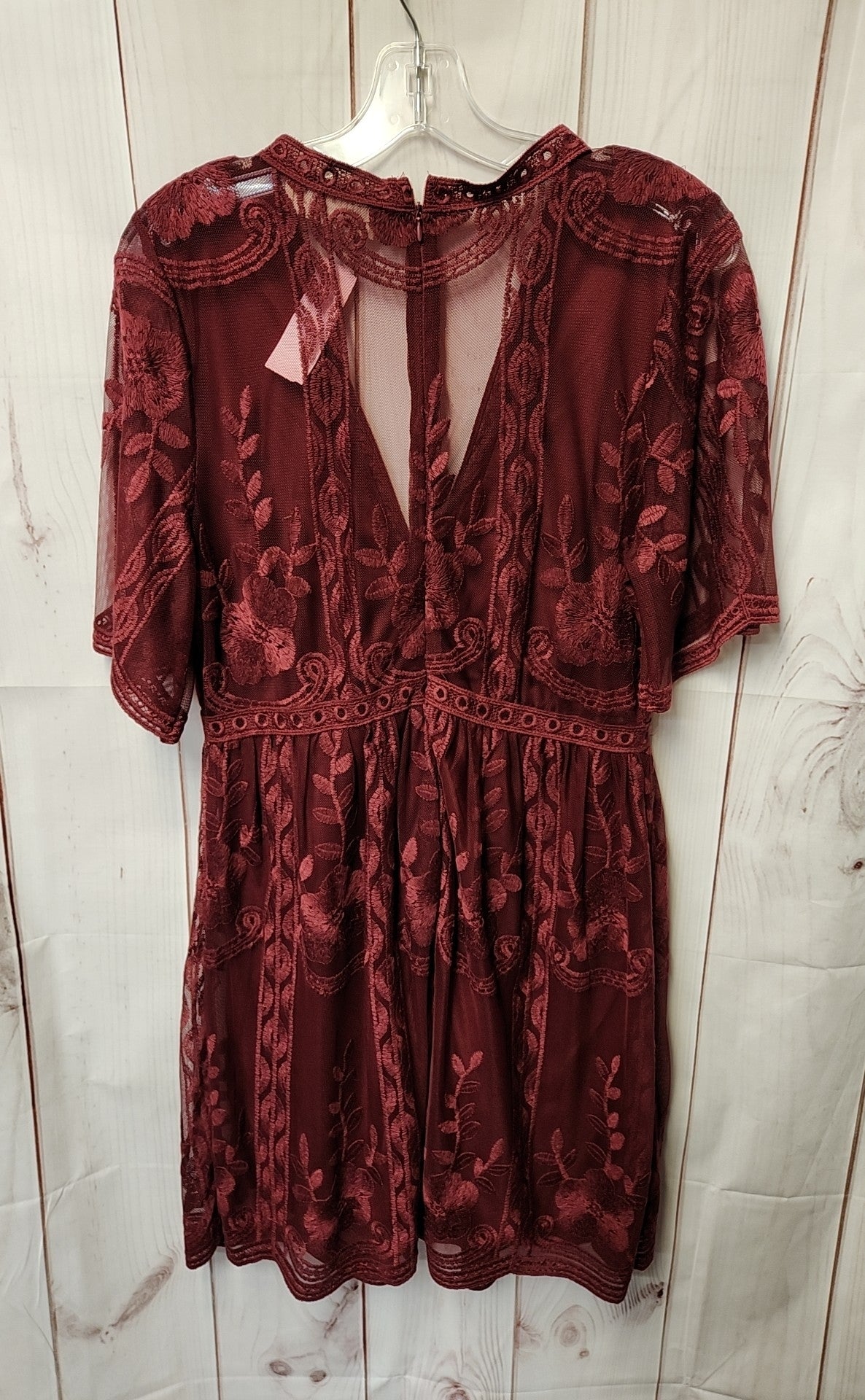 Bella Ella Women's Size M Red Dress