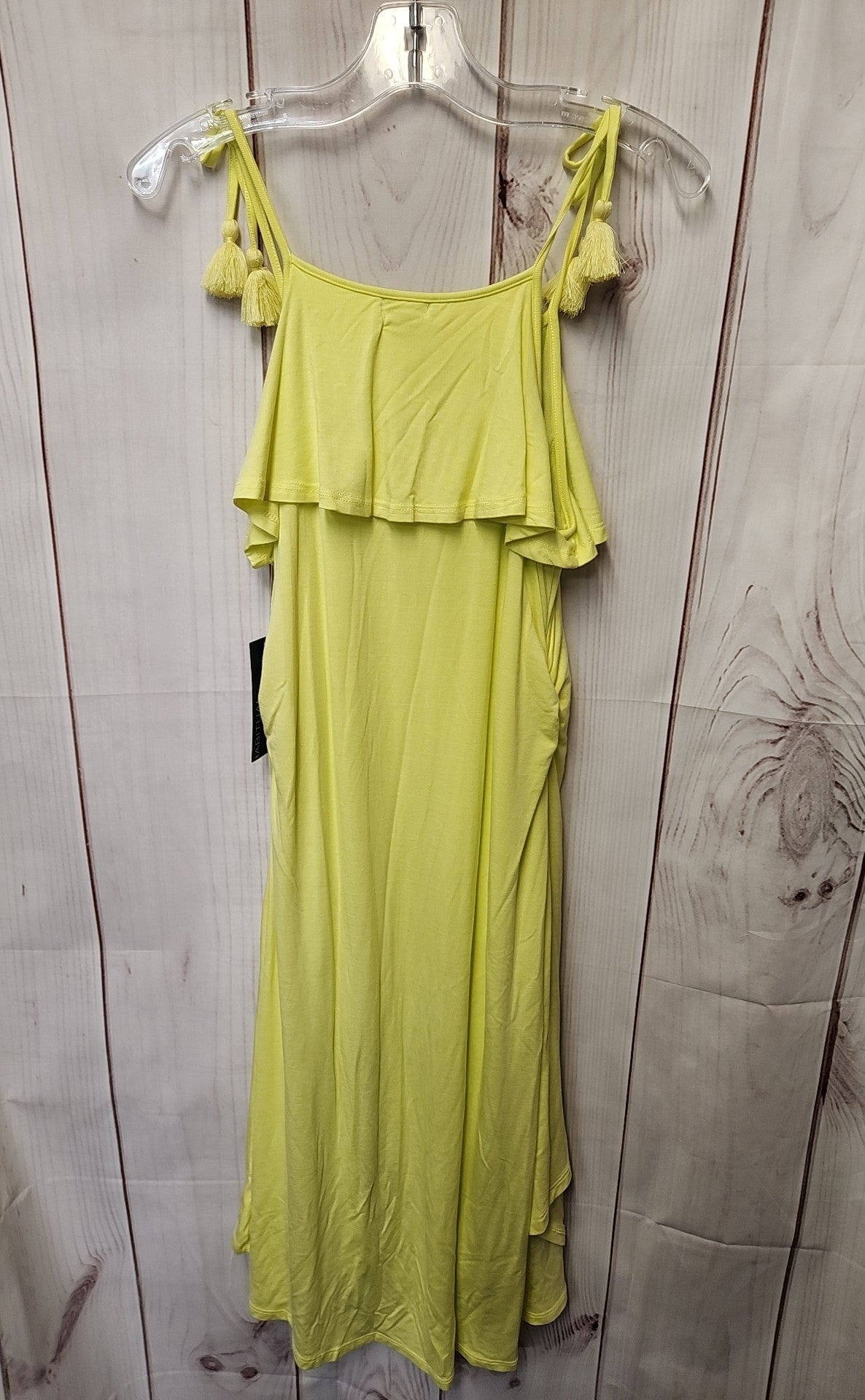 NWT Habitual Girl's Size 12 Yellow Dress