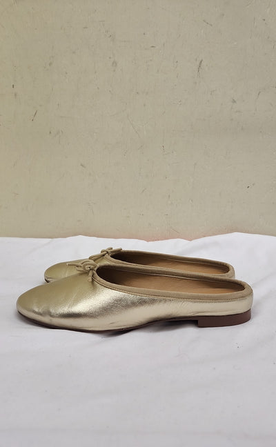 Madewell Women's Size 6 Gold Flats Shoes