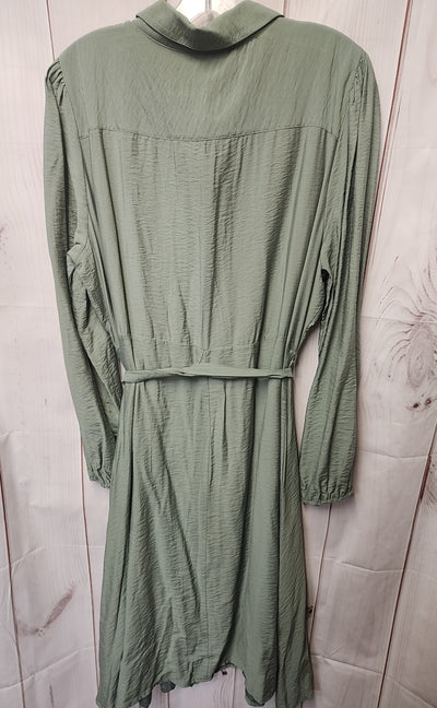 Nine West Women's Size XXL Green Dress