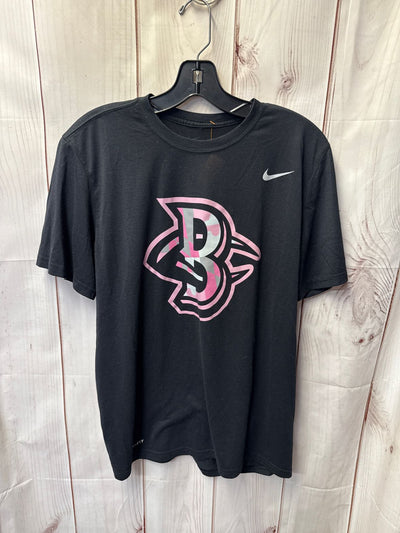 Nike Women's Size M Black Short Sleeve Top