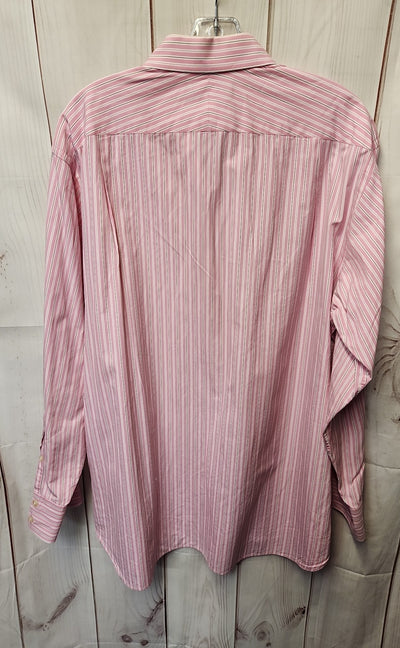 Pink Men's Size XL Pink Shirt