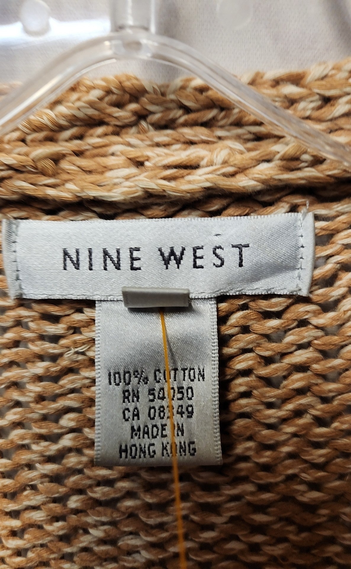 Nine West Women's Size XS Brown Cardigan