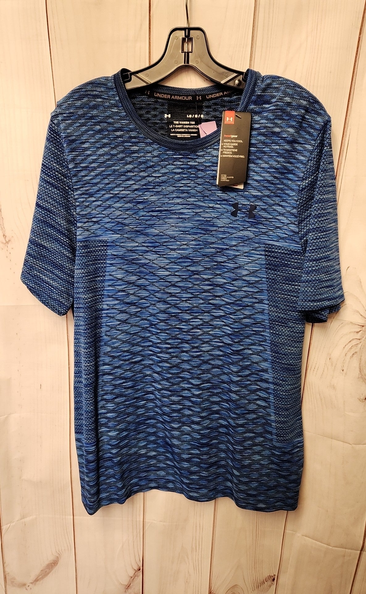 NWT Under Armour Men's Size L Blue Shirt