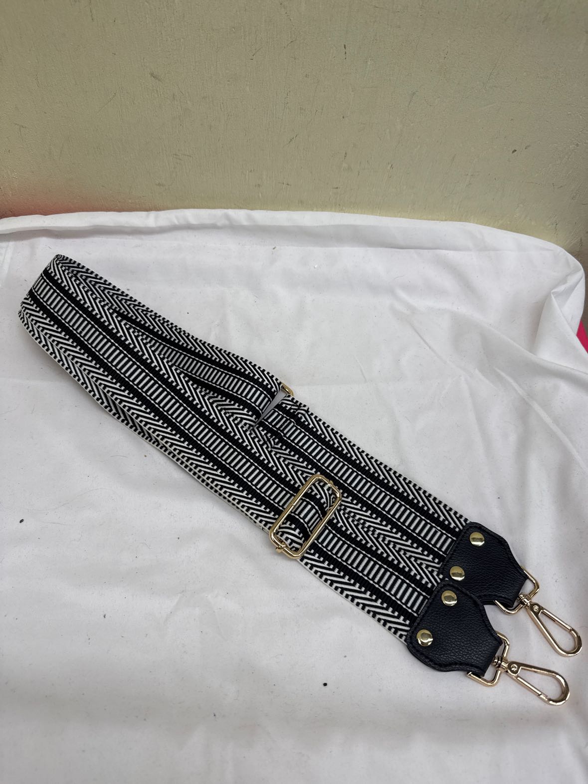 Black & White Bag Strap