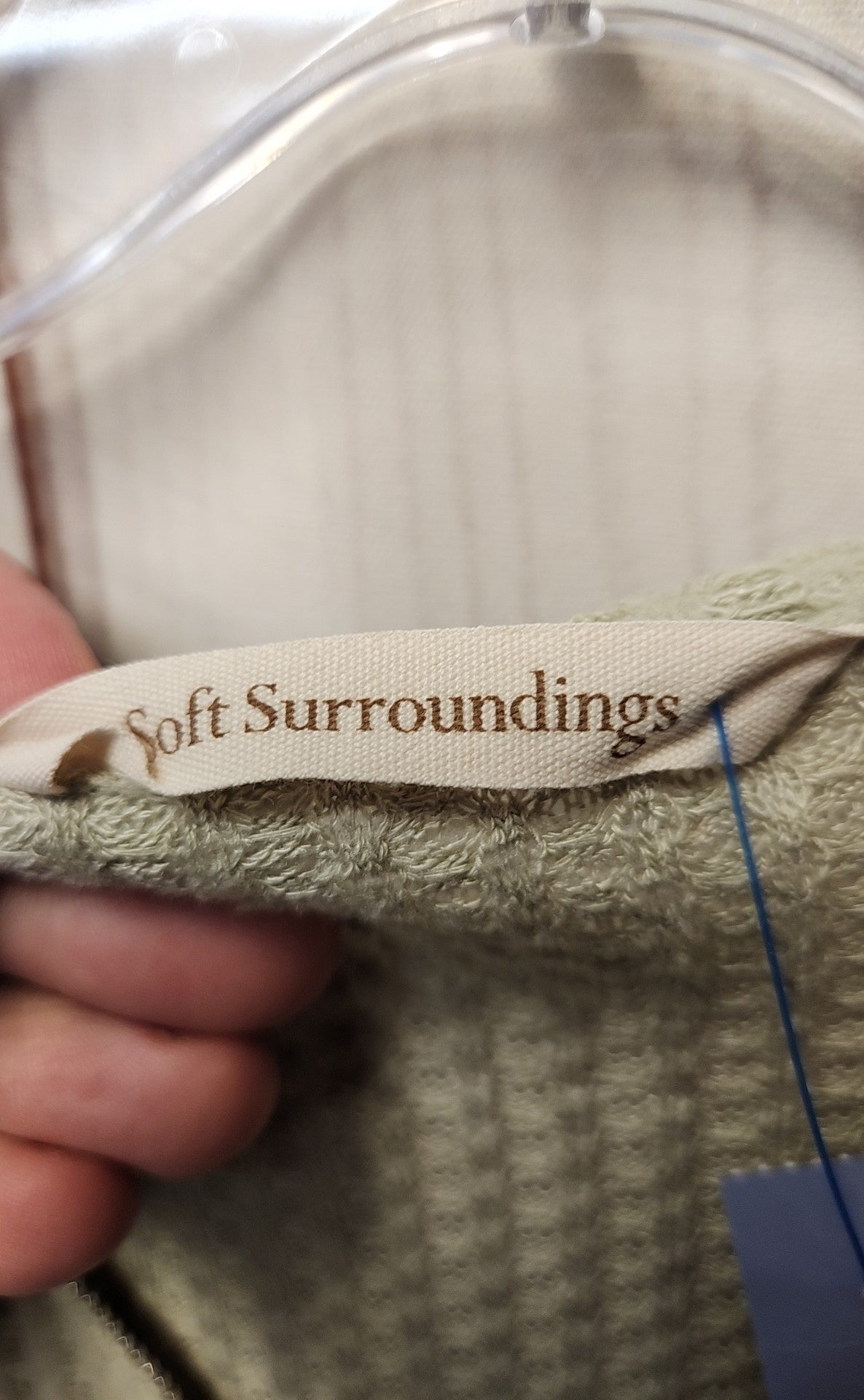 Soft Surroundings Women's Size XS Green Sweater