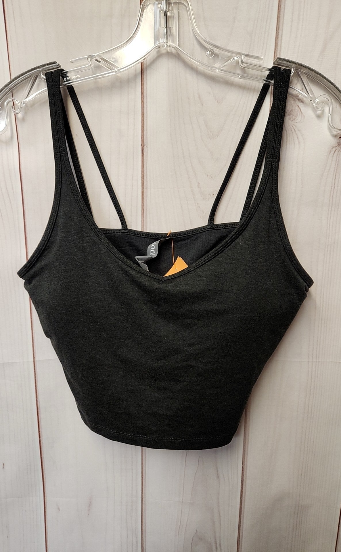 Vuor1 Women's Size XL Black Sports Bra