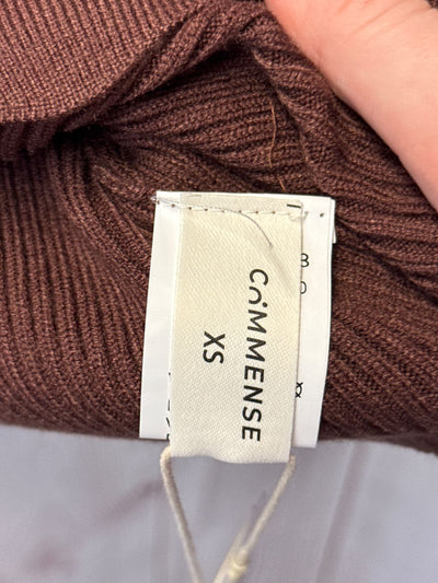 NWT Commense Women's Size XS Brown Cardigan