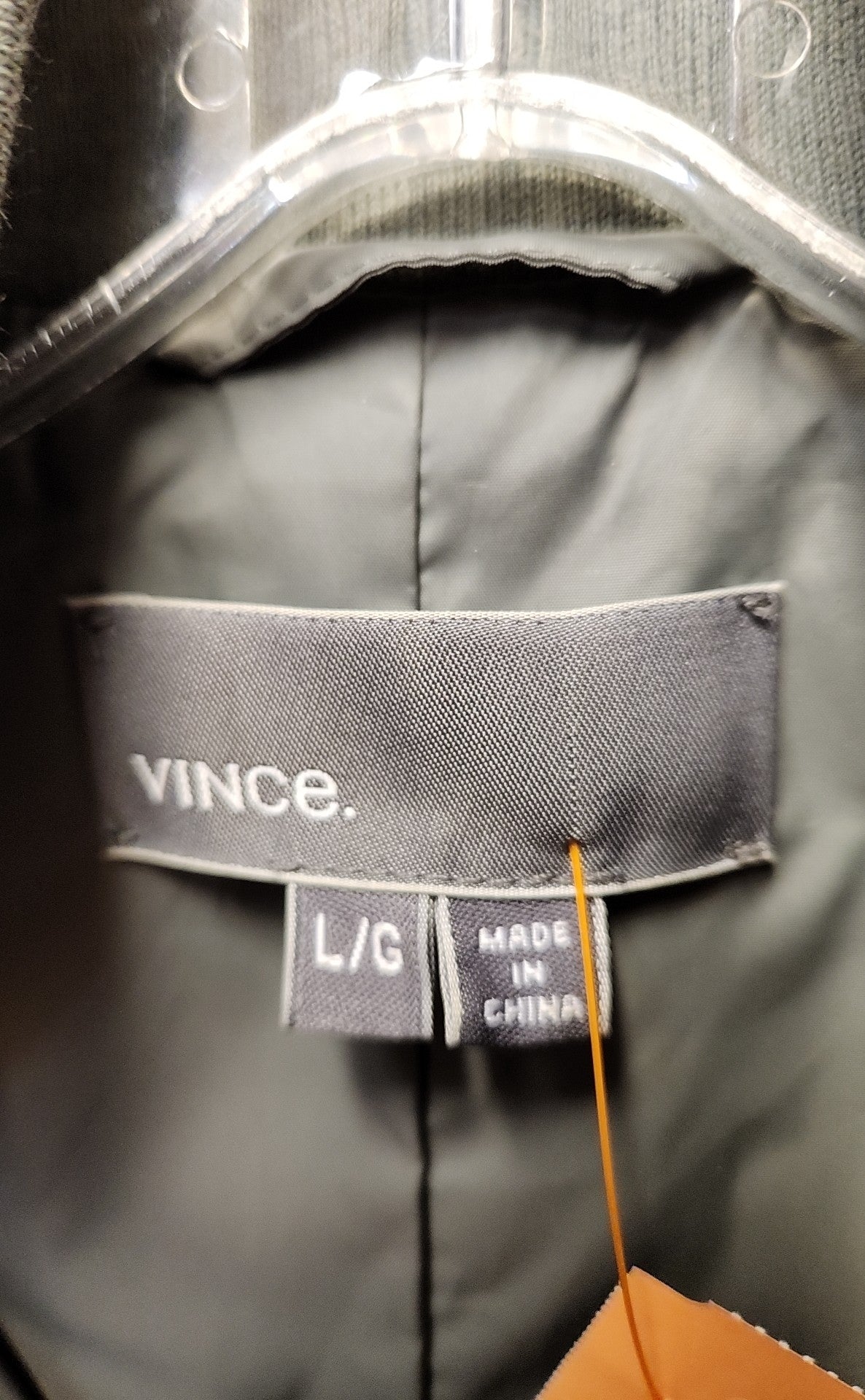 vince. Women's Size L Green Jacket