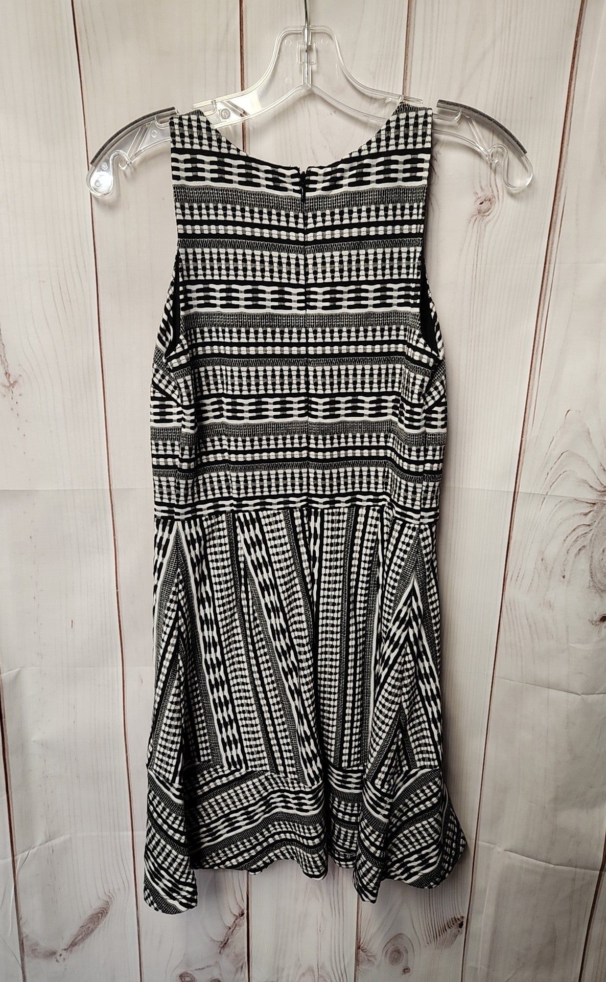 Loft Women's Size 2 Petite White & Black Dress