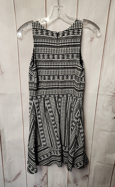 Loft Women's Size 2 Petite White & Black Dress