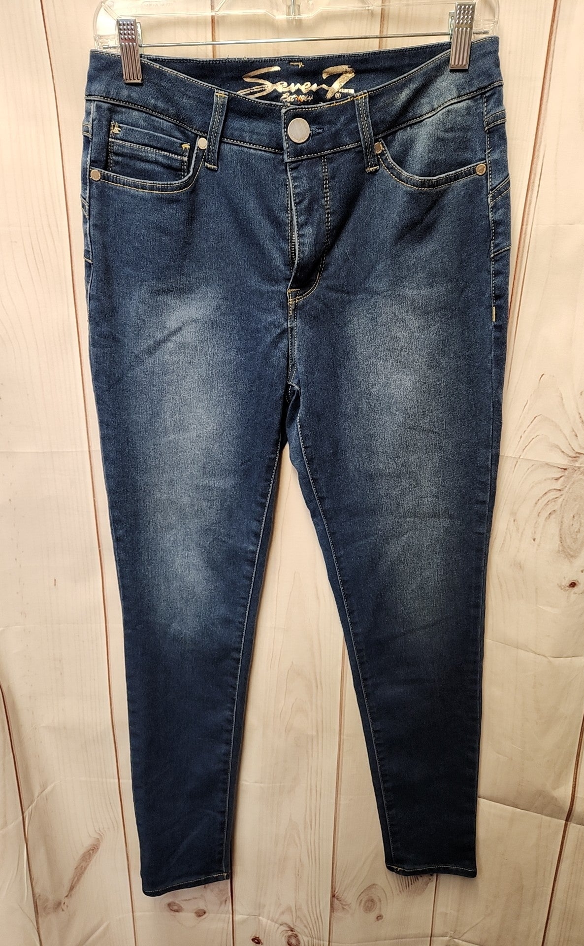 Seven7 Women's Size 29 (7-8) Blue Jeans
