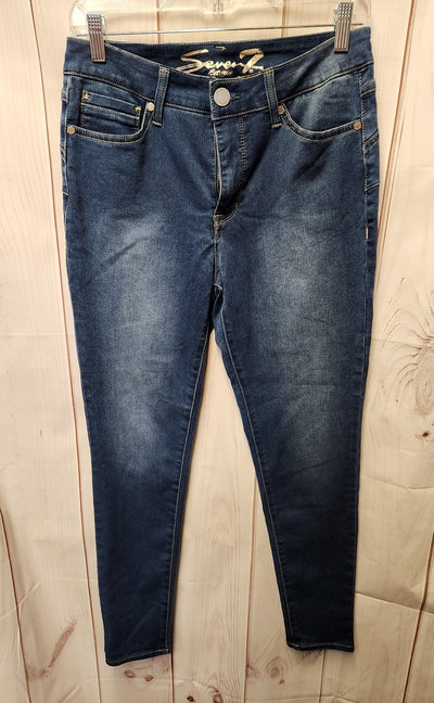 Seven7 Women's Size 29 (7-8) Blue Jeans