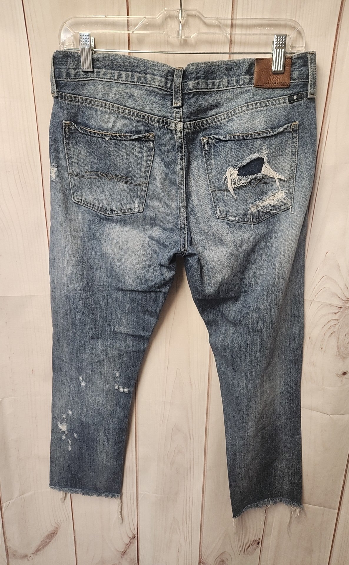 Lucky Brand Women's Size 27 (3-4) Blue Jeans Sienna Slim Boyfriend