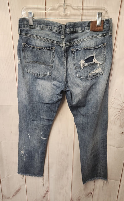 Lucky Brand Women's Size 27 (3-4) Blue Jeans Sienna Slim Boyfriend
